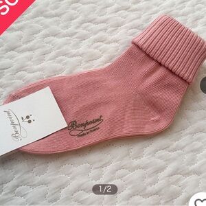 Pink Bonpoint socks